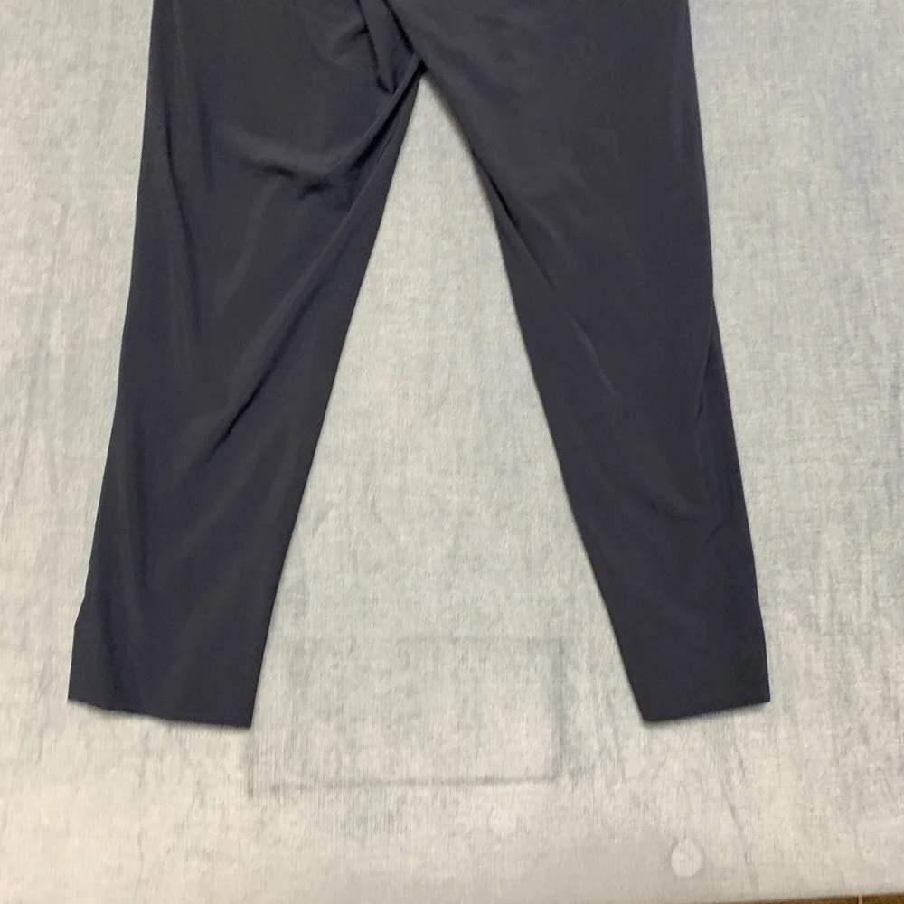 Banana Republic Airstretch Chino Pants Mens XS Black Slash Pockets Business
